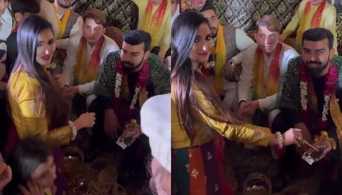 Shadab Khan's henna video goes viral