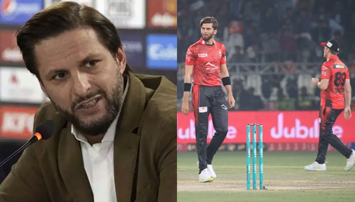 Shahid Afridi found fault in Shaheen's bowling