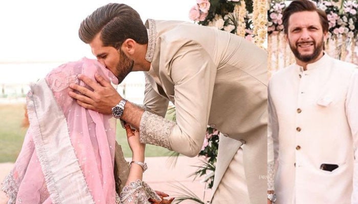 Shahid Afridi gave the daughter in marriage to Shaheen Afridi, Shahid Afridi also released the picture