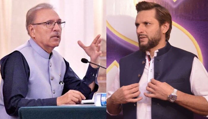 Shahid Afridi responded to the President's tweet