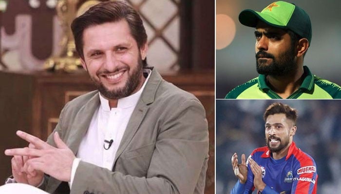 Shahid Afridi's entry in Babar Azam and Mohammad Amir controversy