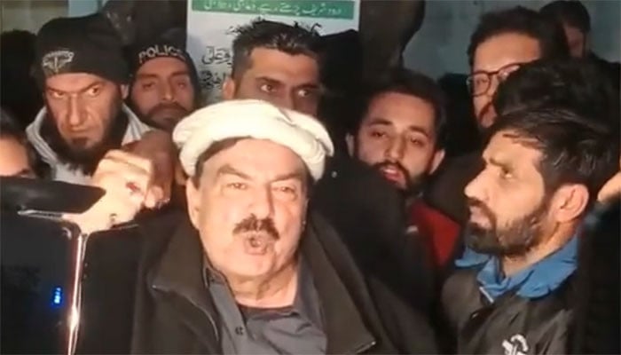 Sheikh Rasheed was released from Adiala Jail