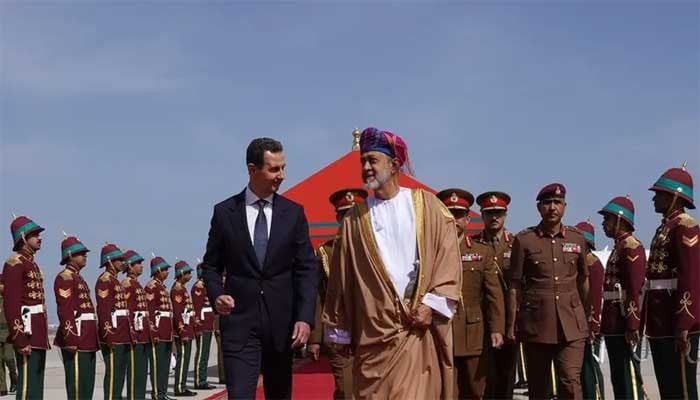 Syrian President Bashar al-Assad visits Oman, meets with Sultan Haitham in Muscat