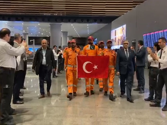 Turkey Earthquake, Pakistani rescue team returns home with great public reception