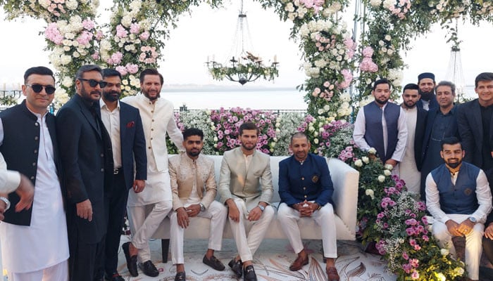 What was unique about Shaheen Afridi's marriage ceremony?