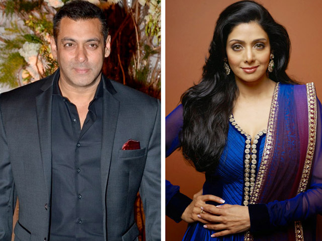 Why was Salman Khan nervous about doing a film with Sridevi?  The reason came out