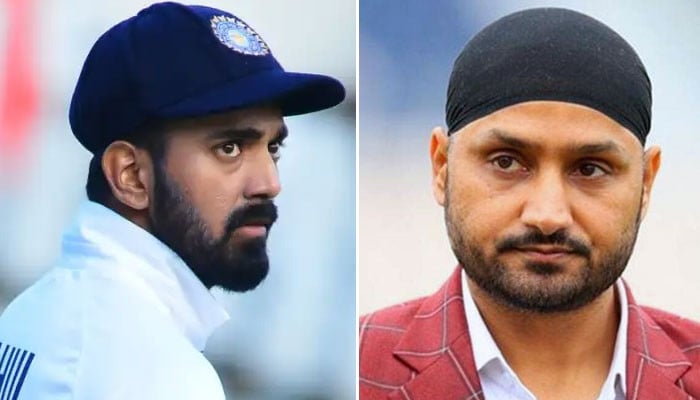 With the support of KL Rahul, Indians took Harbhajan's class