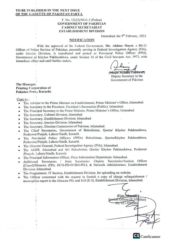 IG KPK 2023 notification