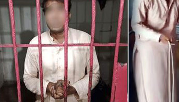 Karachi, gang war activist Hashim Raza arrested File photo