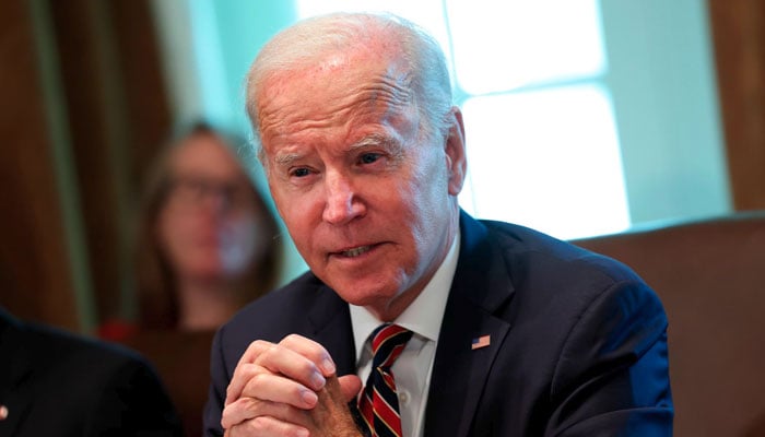US President Joe Biden survived skin cancer File photo