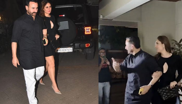 Saif Ali Khan got fed up with photographers Photo, screen grab