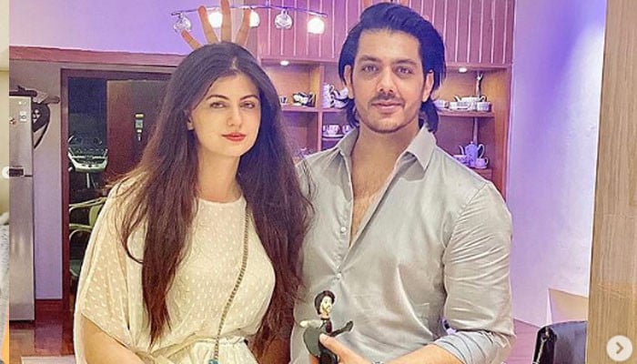 Gohar Mumtaz and Anam Gohar shared the pictures and name of their son on their wedding anniversary