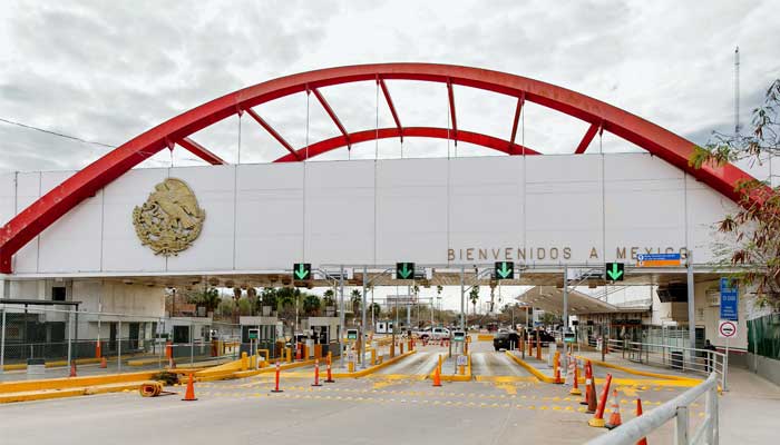 The entry point from the United States into Mexico comes to Matamoros, crossing the entry point where the US citizens were kidnapped.