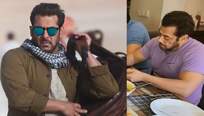 What happens at Salman Khan's dinner table? Photo courtesy of Twitter