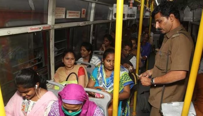 Which is the place where buses will not be charged on International Women's Day? File photo