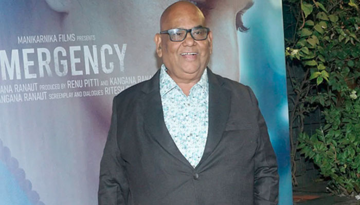 Where was Satish Kaushik a day before his death?