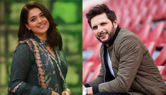 What impressed Sanam Jung on her first meeting with Shahid Afridi? File photo
