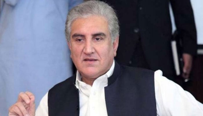 Shah Mehmood directed workers to reach Zaman Park File photo