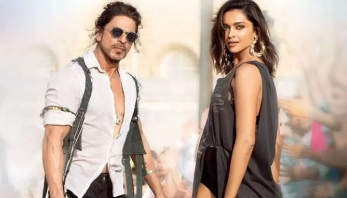 'Pathan' became the highest grossing Indian film at the box office Photo, screen grab