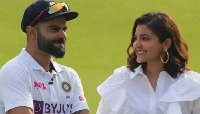 What did Anushka Sharma say about her husband's century?