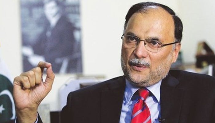Ahsan Iqbal voluntarily paid the full price of the gifts taken from Tosha Khana File photo
