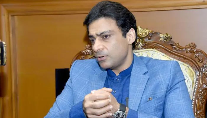 Hamza Shehbaz's return home from London File photo