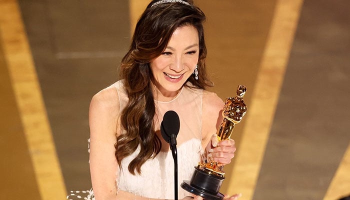 Malaysian actress Michelle Yeoh made history by winning the Oscar Michelle Yu, Photo International Media