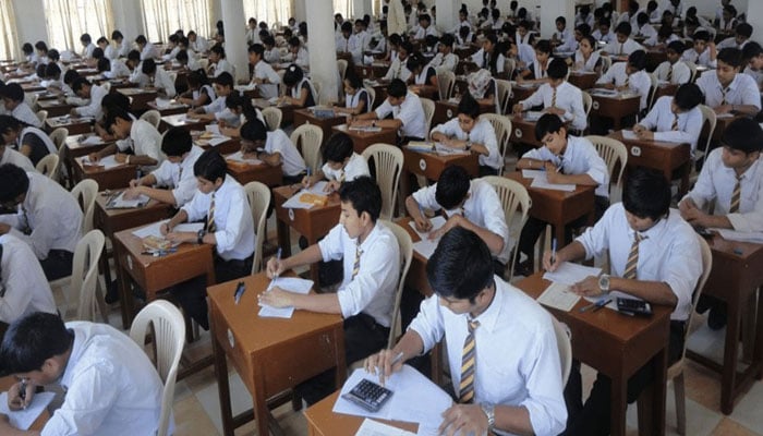 Karachi, Chairman's Board agreed to conduct the examinations on partial contract File photo