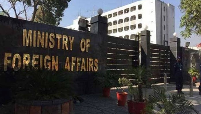 An announcement to celebrate Pakistan Day in Pakistani embassies File photo
