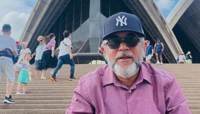 Actor Ayaz Khan arrived in Sydney to attend the Edhi Foundation function