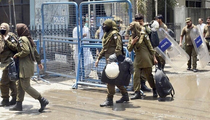 Punjab government imposed Section 144 in Rawalpindi File photo