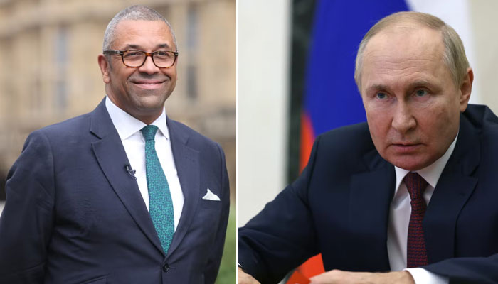 UK welcomes arrest warrant for Russian president File photo
