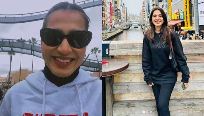 Mansha Pasha's sightseeing in Japan, share photos on Instagram Mansha Pasha's sightseeing in Japan, share photos on Instagram
