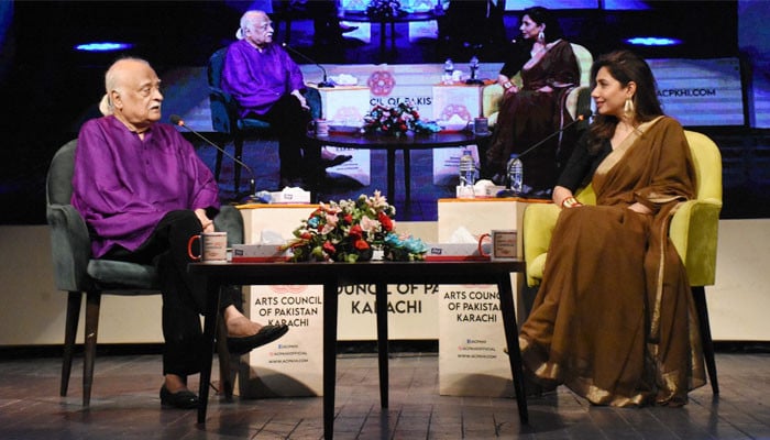 Special session of Mahira Khan and Anwar Maqsood at Arts Council Karachi