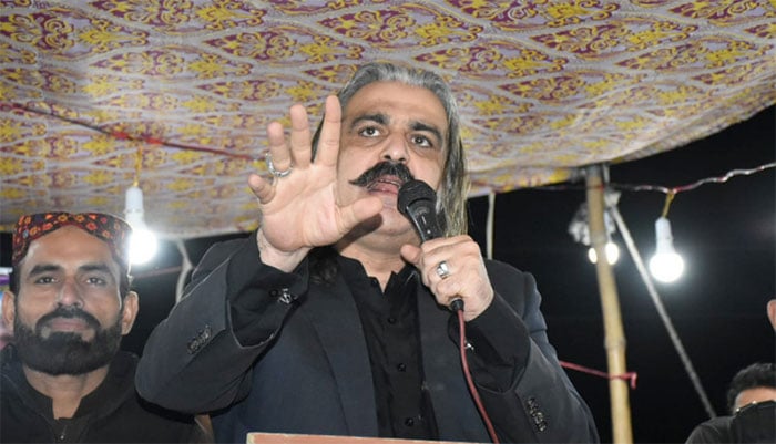 Ali Amin Gandapur approached the Peshawar High Court for protective bail Ali Amin Gandapur approached the Peshawar High Court for protective bail