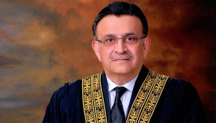 Chief Justice of Pakistan Umar Ata Bandial—File photo