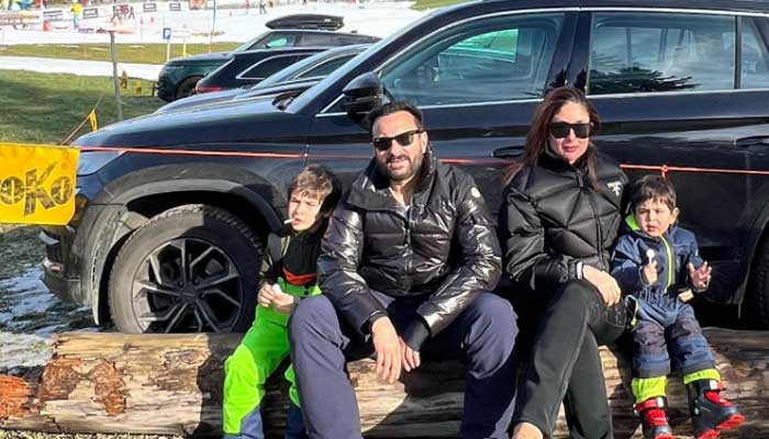 Saif and Kareena's trip to Africa with their children