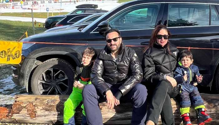 Saif and Kareena's trip to Africa with their children Saif and Kareena's trip to Africa with their children