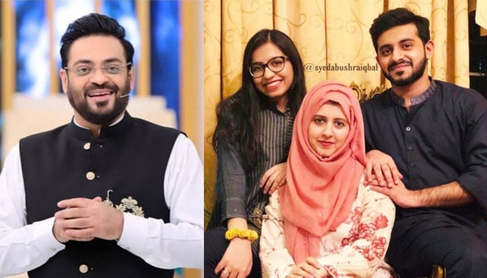 An emotional message from Aamir Liaquat Hussain's children on the arrival of Ramadan —File photo