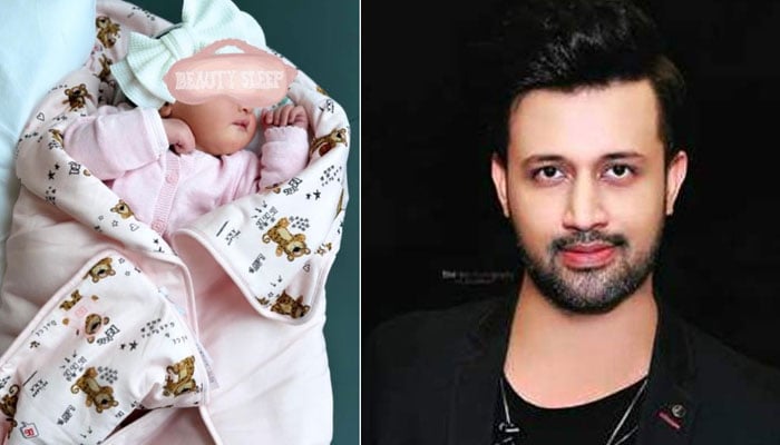 Singer Atif Aslam's daughter was born here Photos courtesy of Instagram