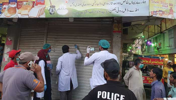 Sindh government's initiative against illegal profiteering, shops will be sealed and goods will be confiscated Sindh government's initiative against illegal profiteering, shops will be sealed and goods will be confiscated