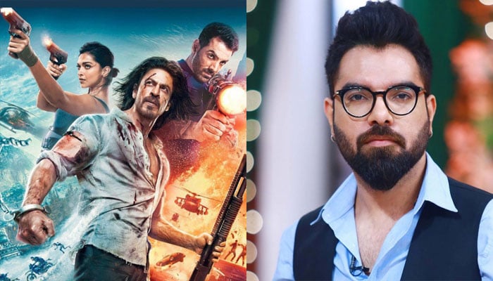 Yasir Hussain called the film Pathan a 'storyless video game' File photo