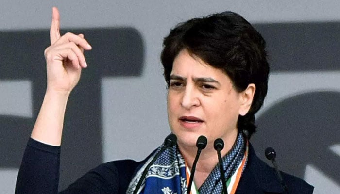 After Imran Khan, Priyanka Gandhi also started saying the words of Mir Jafar —File photo