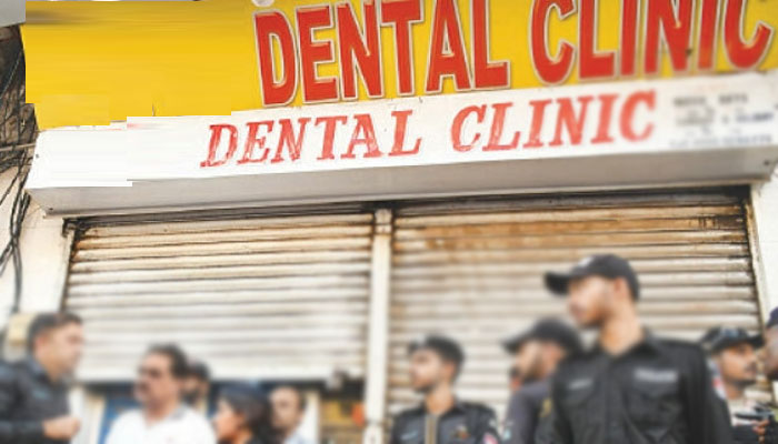 Arrested dentist transferred to jail on remand File photo
