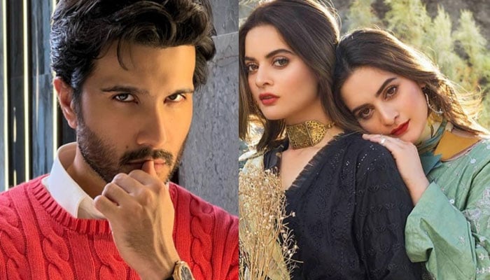 Ayman and Manal supported Feroze Khan File photo