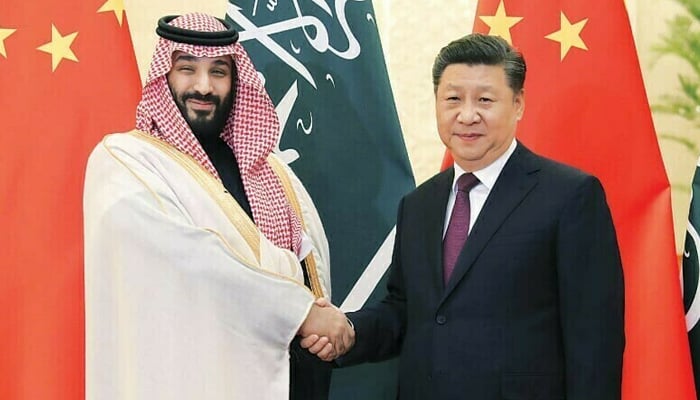 The Chinese President's telephone contact with the Saudi Crown Prince File photo