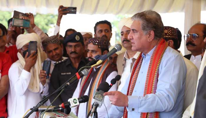 The country is under economic crisis, close to default, Shah Mehmood Qureshi File photo