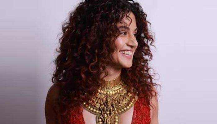 Case registered against Taapsee Pannu for wearing a pendant with the statue of a Hindu goddess on the ramp walk