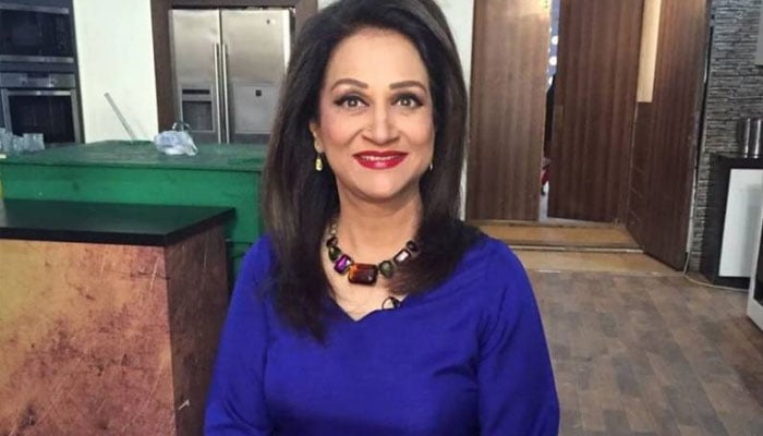 Who is the reason for Bushra Ansari's happiness? Photo courtesy of Social Media