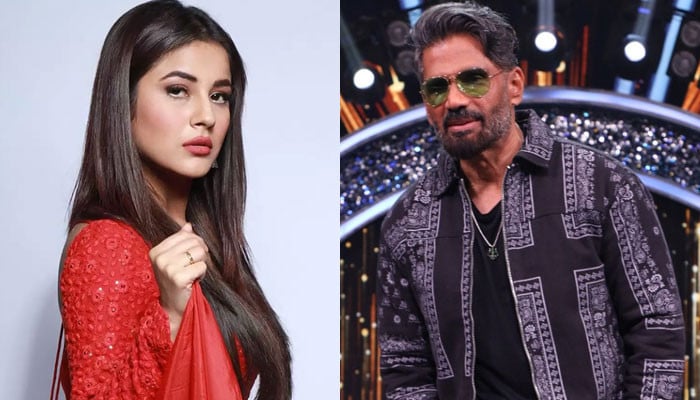 Sunil Shetty invites Shahnaz Gill to stay at his house